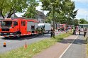 Unfall zwischen zwei KVB Bahnen Koeln Hoehenhaus Im Weidenbruch P187